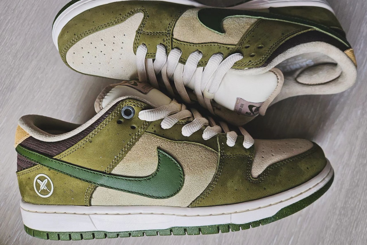 堀米雄斗とナイキSBのコラボダンクローに新色アスパラガスが登場か Yuto Horigome Nike SB Dunk Low Asparagus HF8022-300 Info release date store list buying guide photos price skateboarding