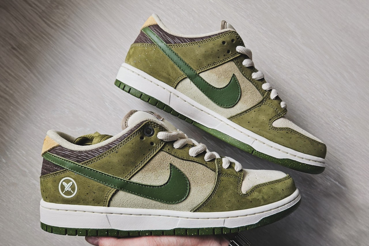 堀米雄斗とナイキSBのコラボダンクローに新色アスパラガスが登場か Yuto Horigome Nike SB Dunk Low Asparagus HF8022-300 Info release date store list buying guide photos price skateboarding